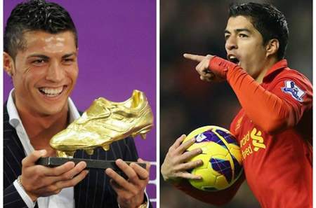 C.Ronaldo từ chối nhận Chiếc giày vàng cùng Suarez