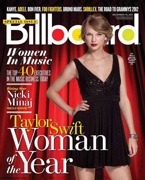Taylor Swift được vinh danh là “Nghệ sĩ nữ của năm” 2014