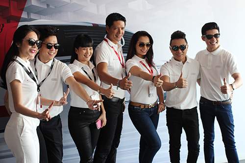 Dàn sao Việt tham quan trường đua F1 10