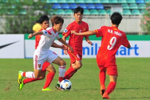 U19 Việt Nam đánh rơi chiến thắng trước U19 Trung Quốc 2