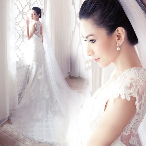 10 chiếc váy cưới Hàn Quốc sang trọng và tuyệt đẹp 6