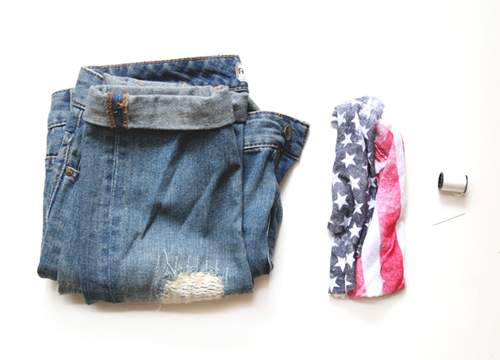 Học lỏm công thức làm mới quần jeans cũ cực “chất” 9