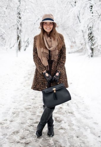 Cách mix khăn và mũ tuyệt đẹp mùa đông 4