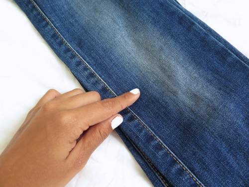 Tự tay chế quần jeans rách gối cực cá tính 3