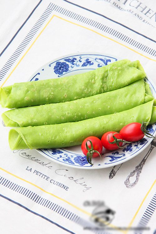 Làm bánh crepe xanh mướt từ rau cải vừa ngon vừa bổ 4