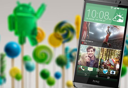 HTC One M8 và M7 sắp được cập nhật Androird 5.0