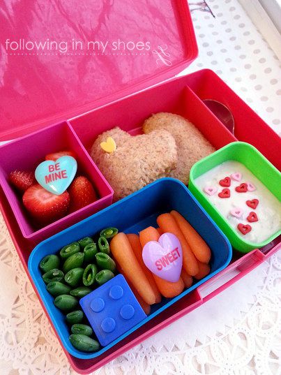 Trang trí hộp đồ ăn dễ thương cho ngày Valentine 5