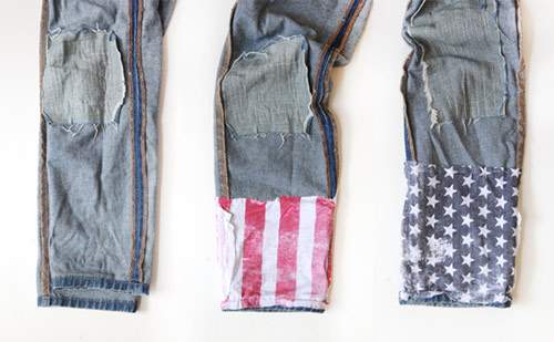 Học lỏm công thức làm mới quần jeans cũ cực “chất” 11