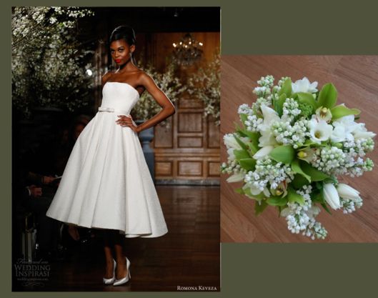 4 cách kết hợp váy cưới với hoa cầm tay 4