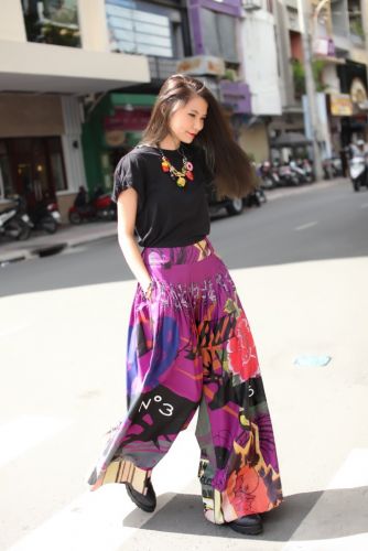 Fashionista mặc độc lạ nhất đường phố Sài Gòn 7