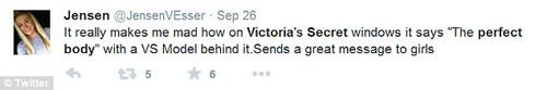 Victoria"s Secret bị "ném đá" vì khiến chị em tự ái 3