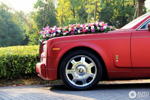 Rolls-Royce và Maybach cùng màu làm xe hoa 8