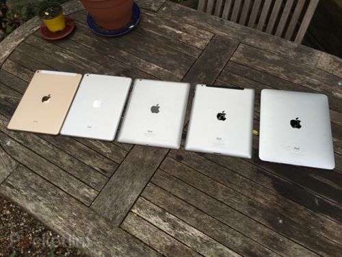 5 thế hệ iPad đọ dáng 2