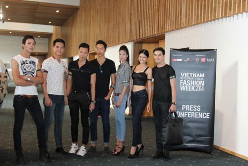 Mẫu Tây tham gia casting Tuần lễ thời trang quốc tế Việt Nam 11