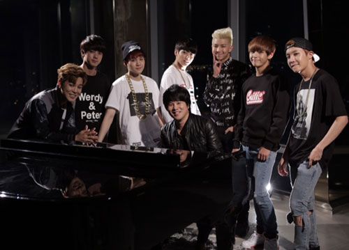 Thanh Bùi quay MV với nhóm nhạc BTS của Hàn Quốc 2