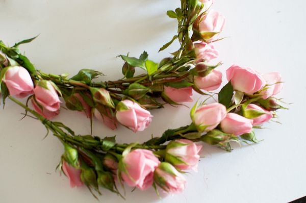 Làm trái tim hoa hồng lãng mạn tặng nàng Valentine trắng 6