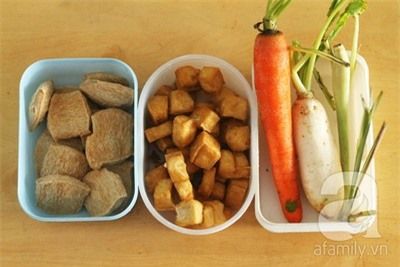 Bữa cơm đầu tháng tròn đầy với đậu hũ kho chay