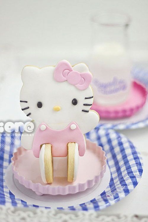 Làm bánh quy bơ Kitty 3D xinh xinh cho bữa tiệc năm mới 8