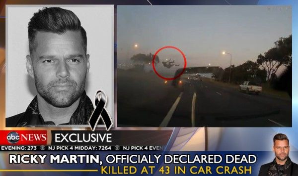 Ricky Martin qua đời vì tai nạn là thông tin giả mạo 2