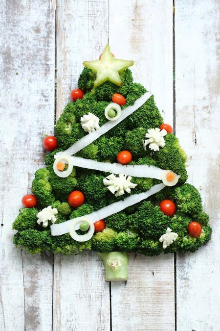 Ngắm những món đồ trang trí Giáng sinh từ rau củ quả 6