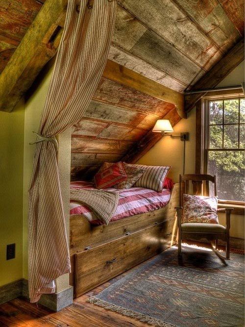 Nóng bừng phòng ngủ gỗ cho mùa đông không lạnh 4