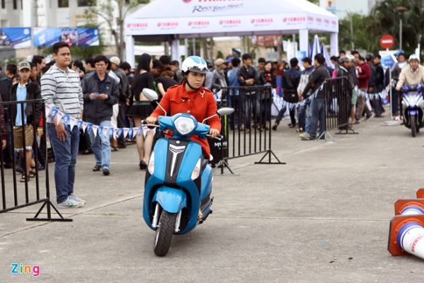 Hàng trăm biker xếp hình bản đồ Việt Nam bằng xe Exciter 11