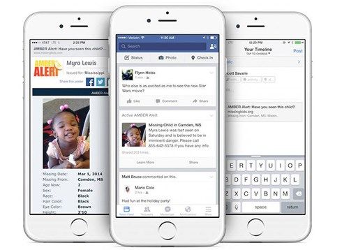 Facebook triển khai dự án tìm trẻ lạc