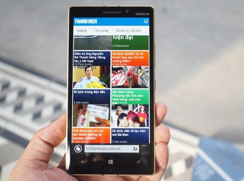 Lumia 930 phiên bản màu vàng xuất hiện tại Việt Nam 2