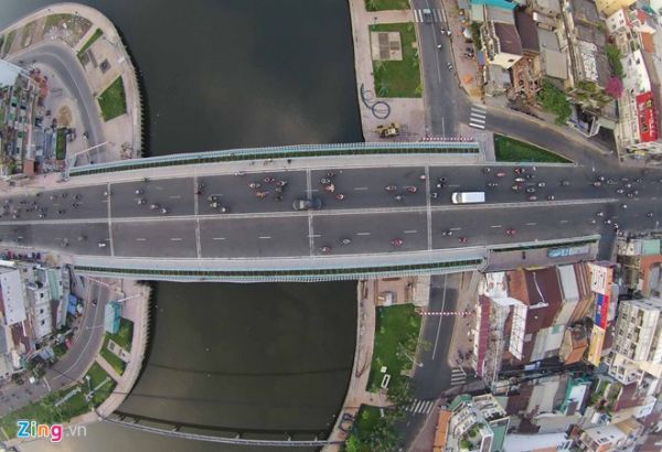 Ba cây cầu mới trên kênh Nhiêu Lộc nổi tiếng Sài Gòn 10