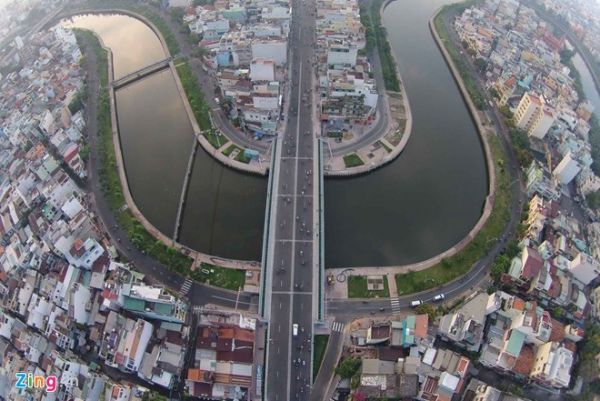 Ba cây cầu mới trên kênh Nhiêu Lộc nổi tiếng Sài Gòn 9