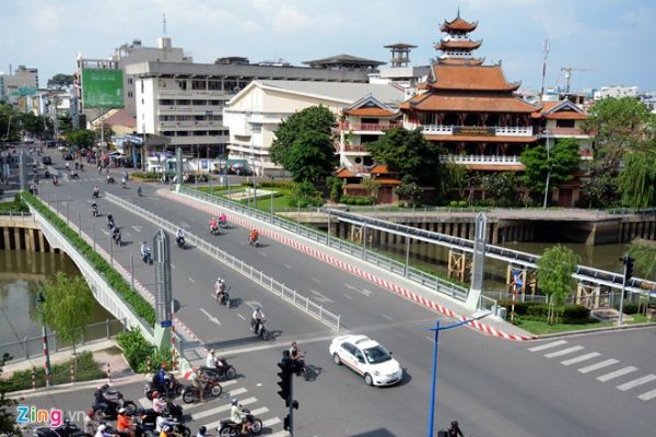 Ba cây cầu mới trên kênh Nhiêu Lộc nổi tiếng Sài Gòn 6