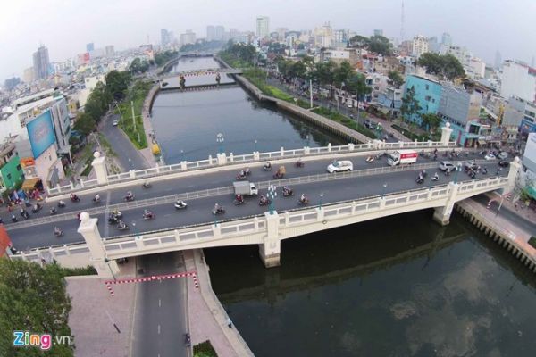 Ba cây cầu mới trên kênh Nhiêu Lộc nổi tiếng Sài Gòn 2