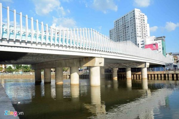 Ba cây cầu mới trên kênh Nhiêu Lộc nổi tiếng Sài Gòn 11