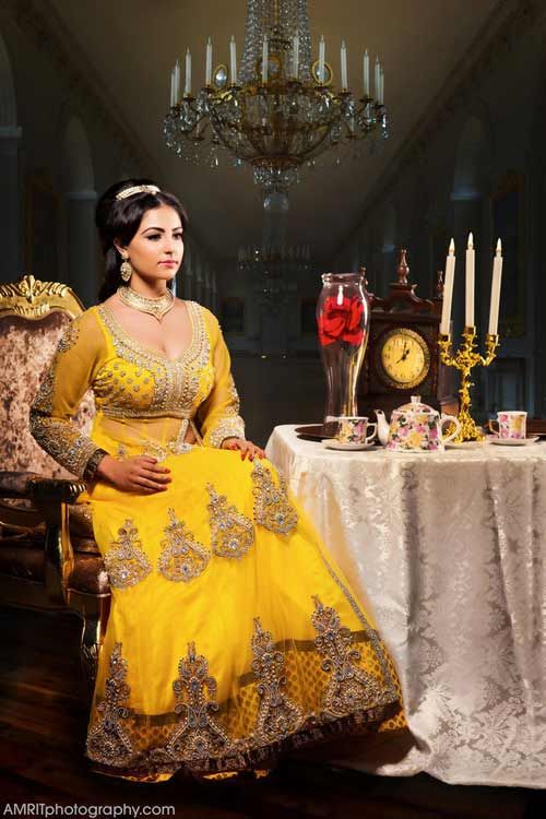 Cô dâu Ấn Độ hóa thân thành công chúa trong cổ tích 4