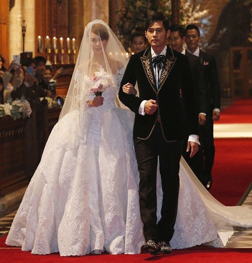 Đám cưới lộng lẫy của Châu Kiệt Luân tại Anh