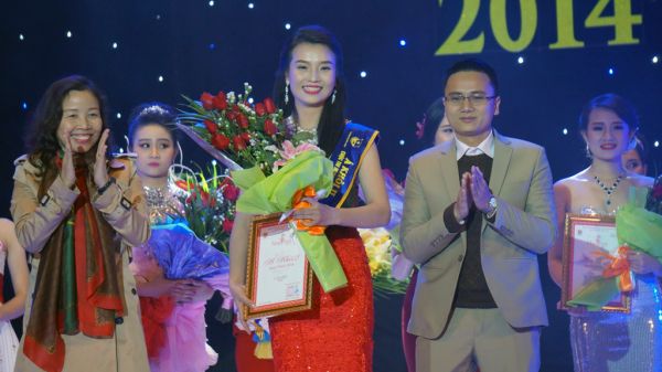 Nữ sinh ĐH Vinh đăng quang Miss Vinh 2014 12