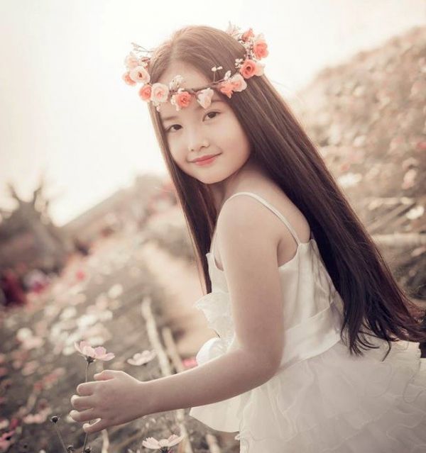 Vẻ đẹp tựa thiên thần của cô bé Hà Nội 6 tuổi 4