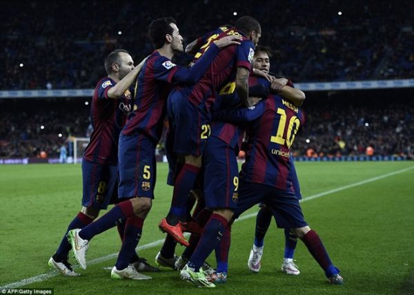 Messi ghi bàn giúp Barca hạ Atletico 1-0 tại Cúp nhà vua 14