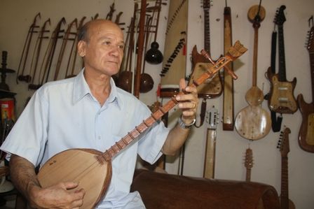 Bộ nhạc cụ bằng gỗ dừa lập kỷ lục Việt Nam 4
