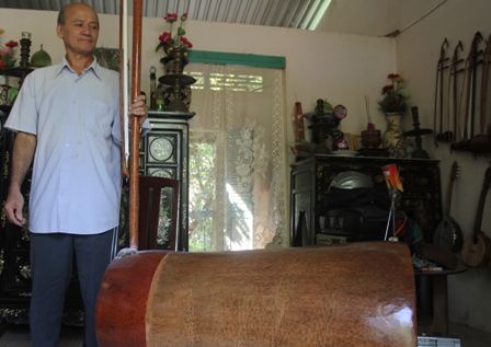 Bộ nhạc cụ bằng gỗ dừa lập kỷ lục Việt Nam