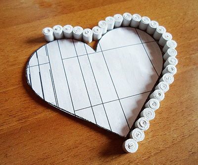 Cách làm hộp giấy mini hình trái tim đựng socola