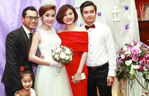 Sao Việt mừng đám cưới Huỳnh Đông - Ái Châu 7