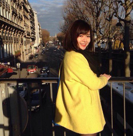 Ngắm vẻ đẹp trong sáng của nữ thạc sĩ Việt giữa trời Paris 5