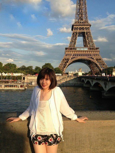 Ngắm vẻ đẹp trong sáng của nữ thạc sĩ Việt giữa trời Paris 12