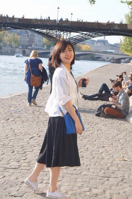 Ngắm vẻ đẹp trong sáng của nữ thạc sĩ Việt giữa trời Paris 14