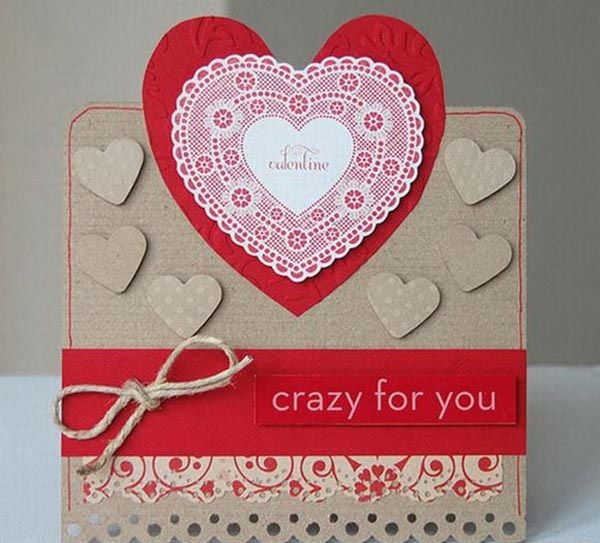 Những mẫu thiệp Valentine handmade đơn giản mà đẹp 4