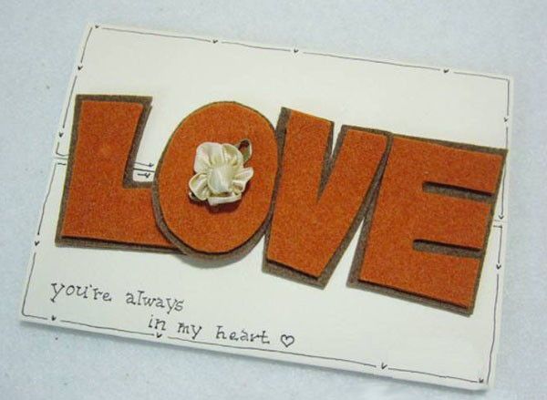 Làm thiệp Valentine độc đáo với khóa cài bằng chữ “LOVE” 5