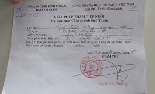 Cha Huỳnh Văn Nén uất nghẹn vì không được thăm con 3