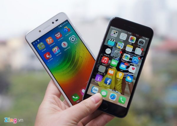 iPhone 6 đọ dáng smartphone "song sinh" từ Lenovo 14