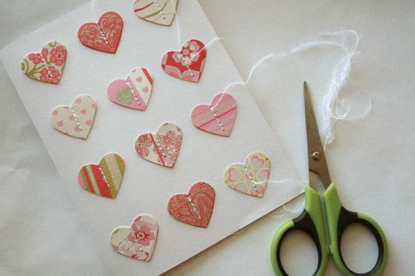 Cách làm thiệp 3D trái tim xinh yêu cho ngày Valentine 5